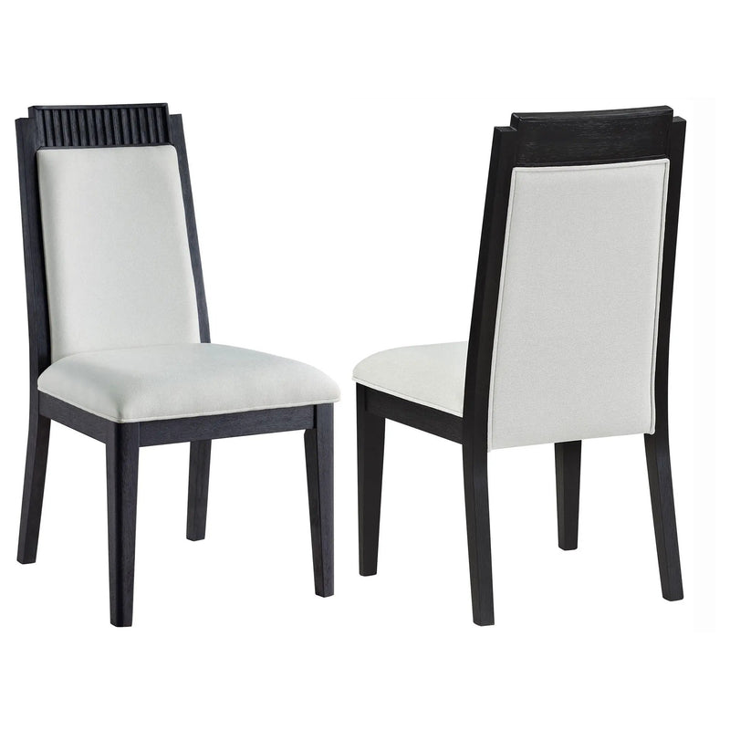 Mason - Dining Side Chair (Set of 2) - Black by HouseOfZazla