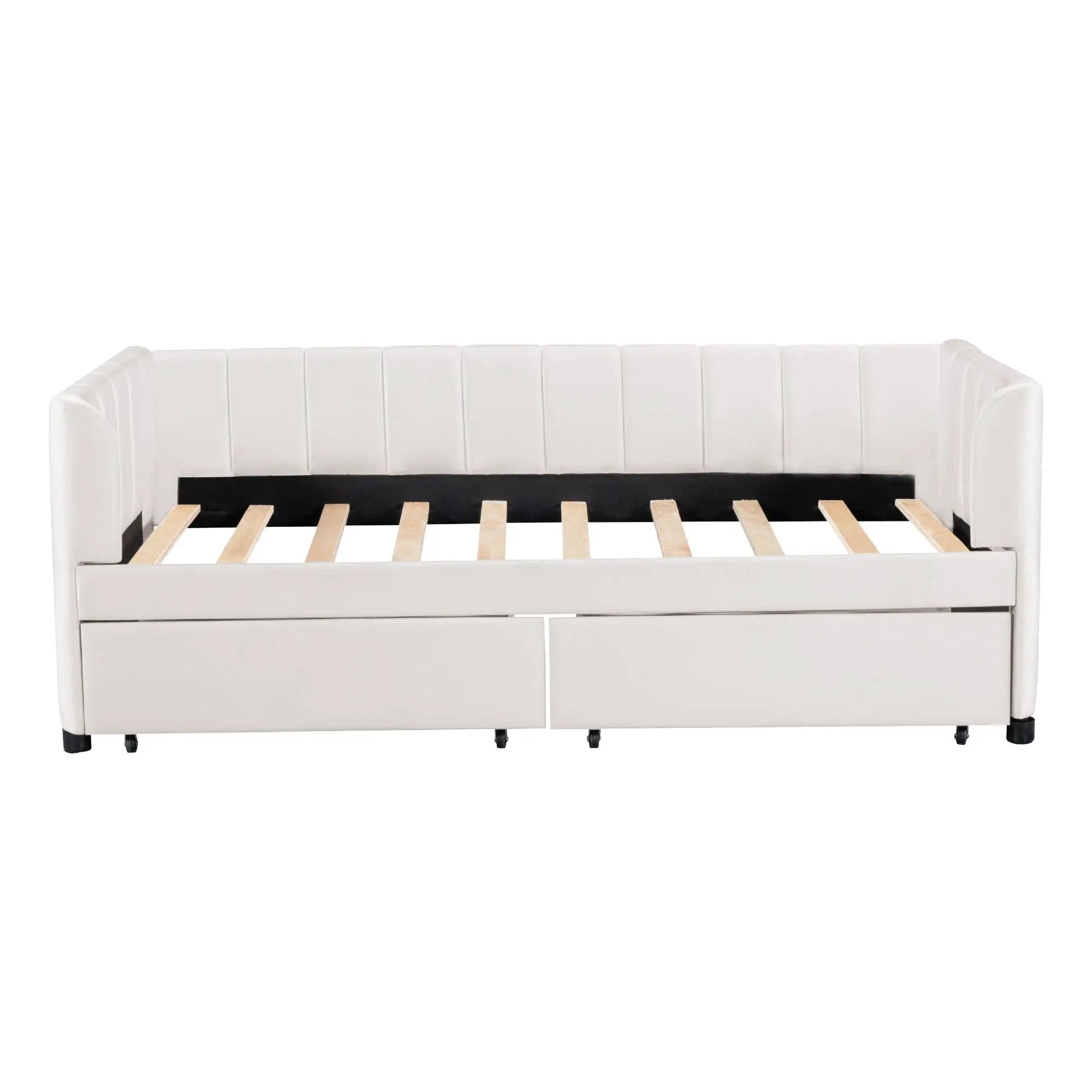 Upholstered Daybed With Ergonomic Design Backrest by Unique Piece Furniture