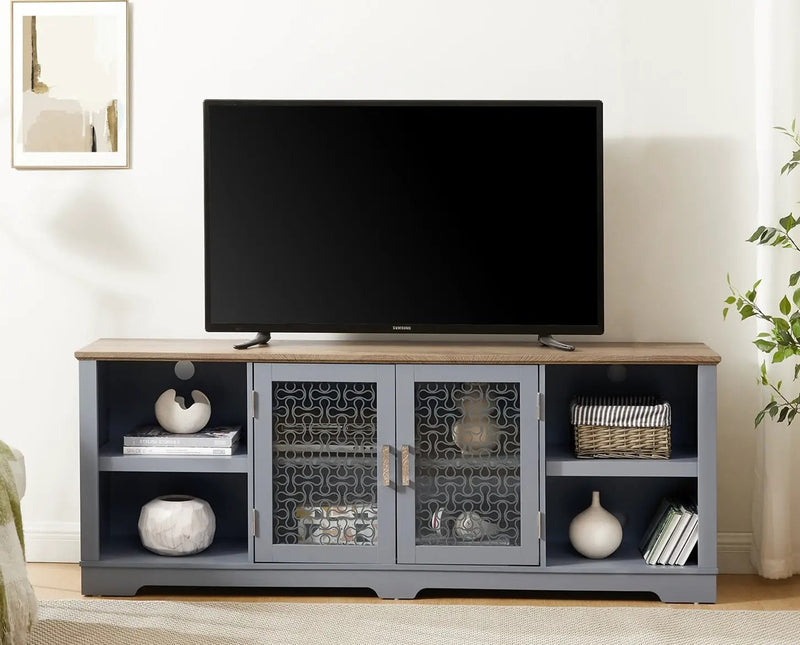 Modern Farmhouse TV Media Stand by BLAKHOM