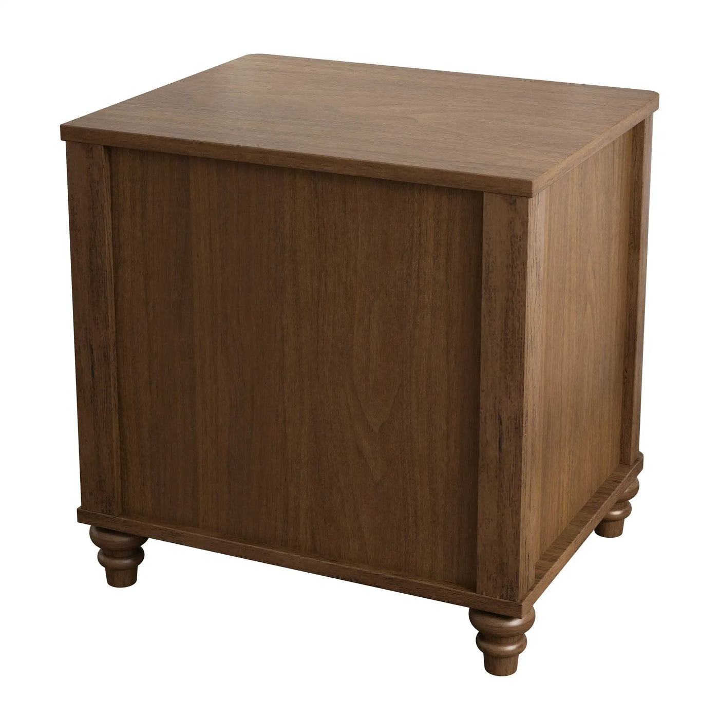 Modern Fluted Nightstand With 3 Drawers by HouseOfZazla