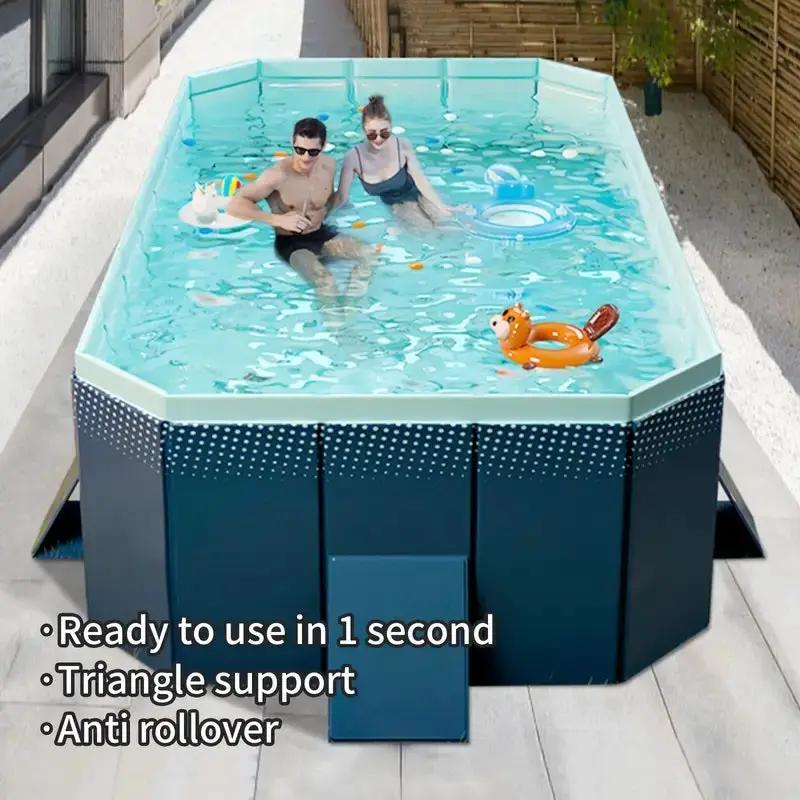 2.6m PVC Folding Pool by HouseOfZazla