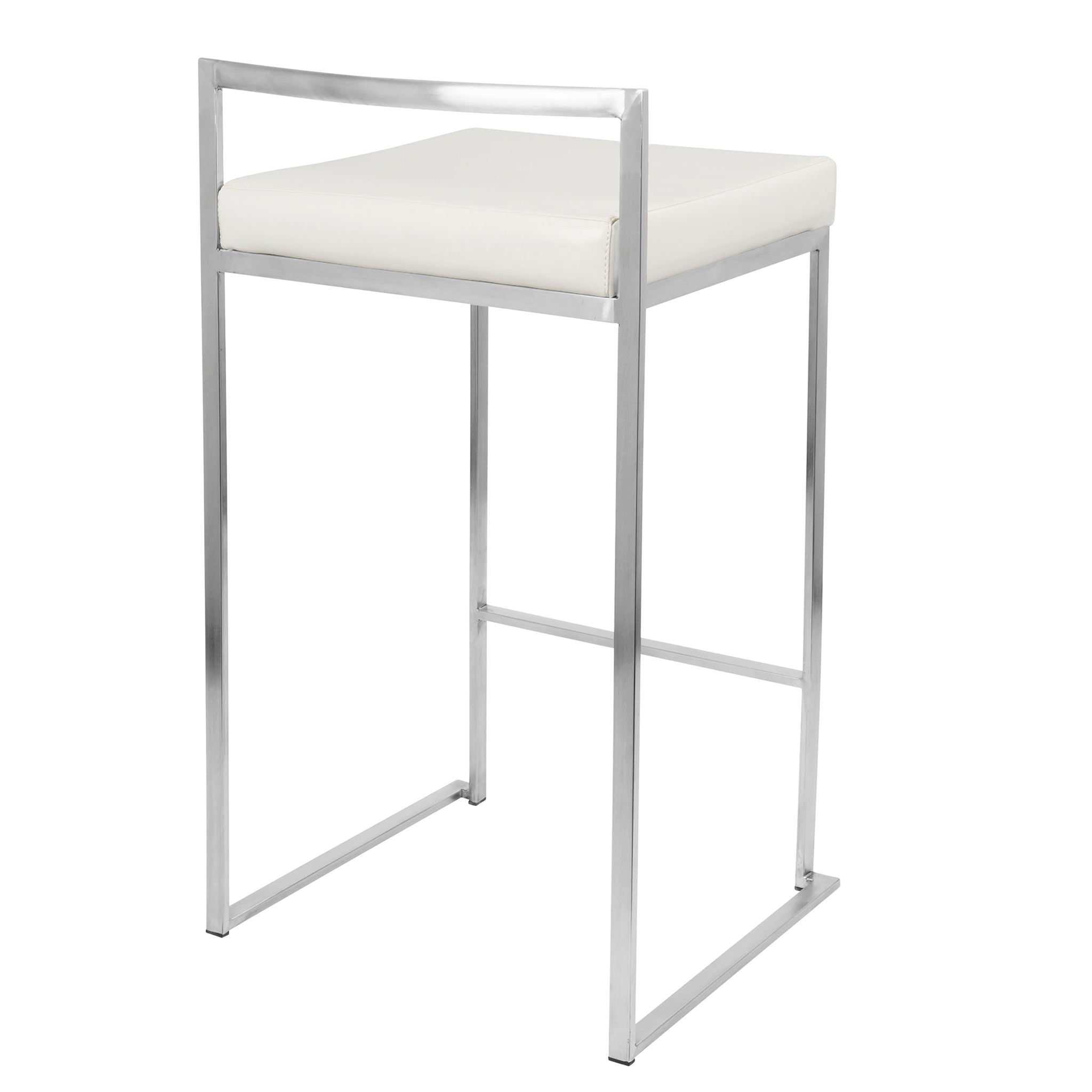 Fuji - Contemporary, Stackable Elegant Counter Stool (Set of 2) by HouseOfZazla