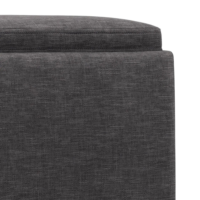 Natasha - Multifunctional Storage Ottoman With Tray