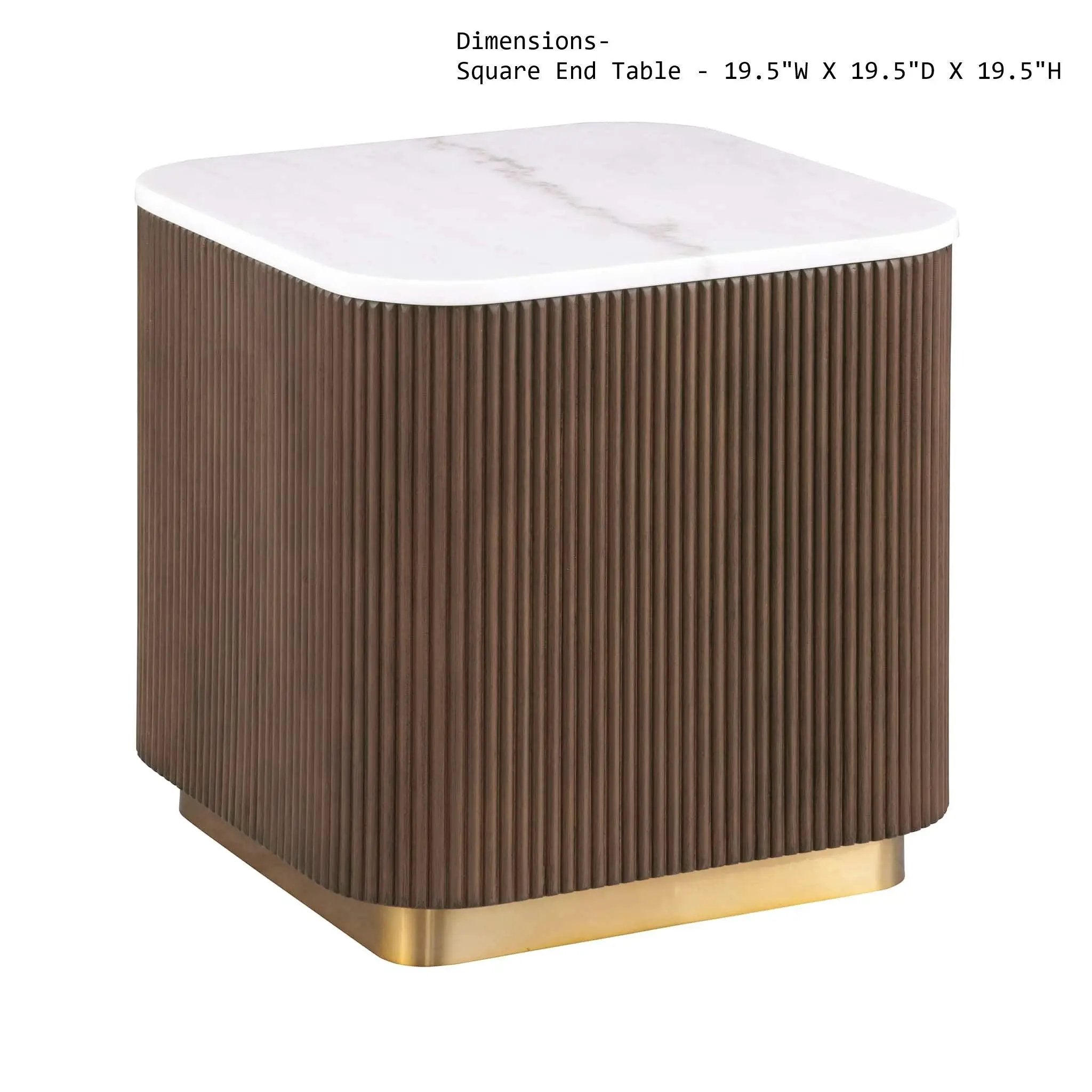 Contemporary Square Table by Unique Piece Furniture