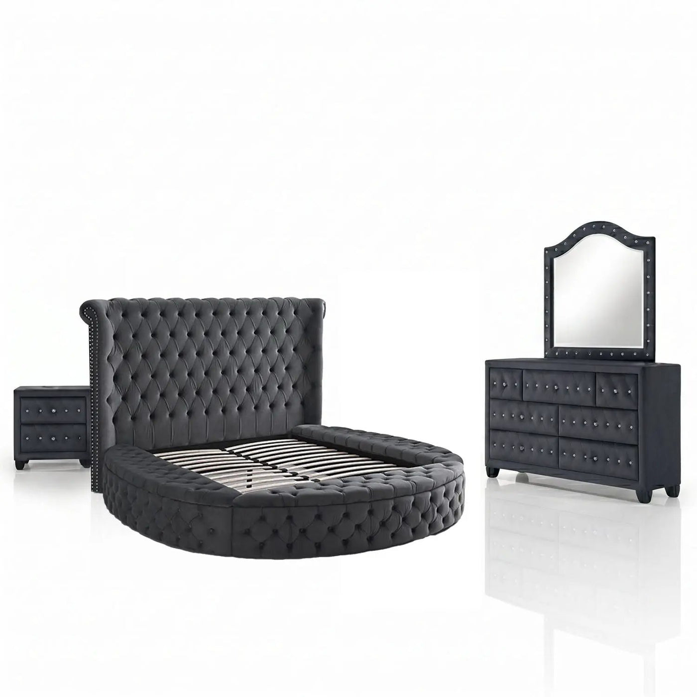 Hazel - Bedroom Set With Storage Bed by HouseOfZazla