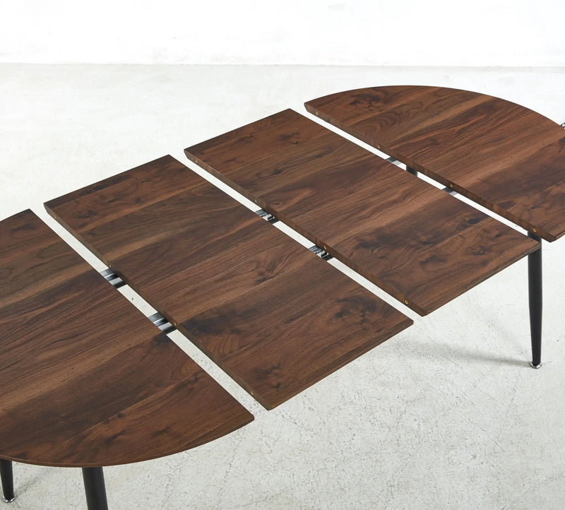 Extensible Table, Dining Table, Office Table, Coffee Table Metal Leg by Unique Piece Furniture
