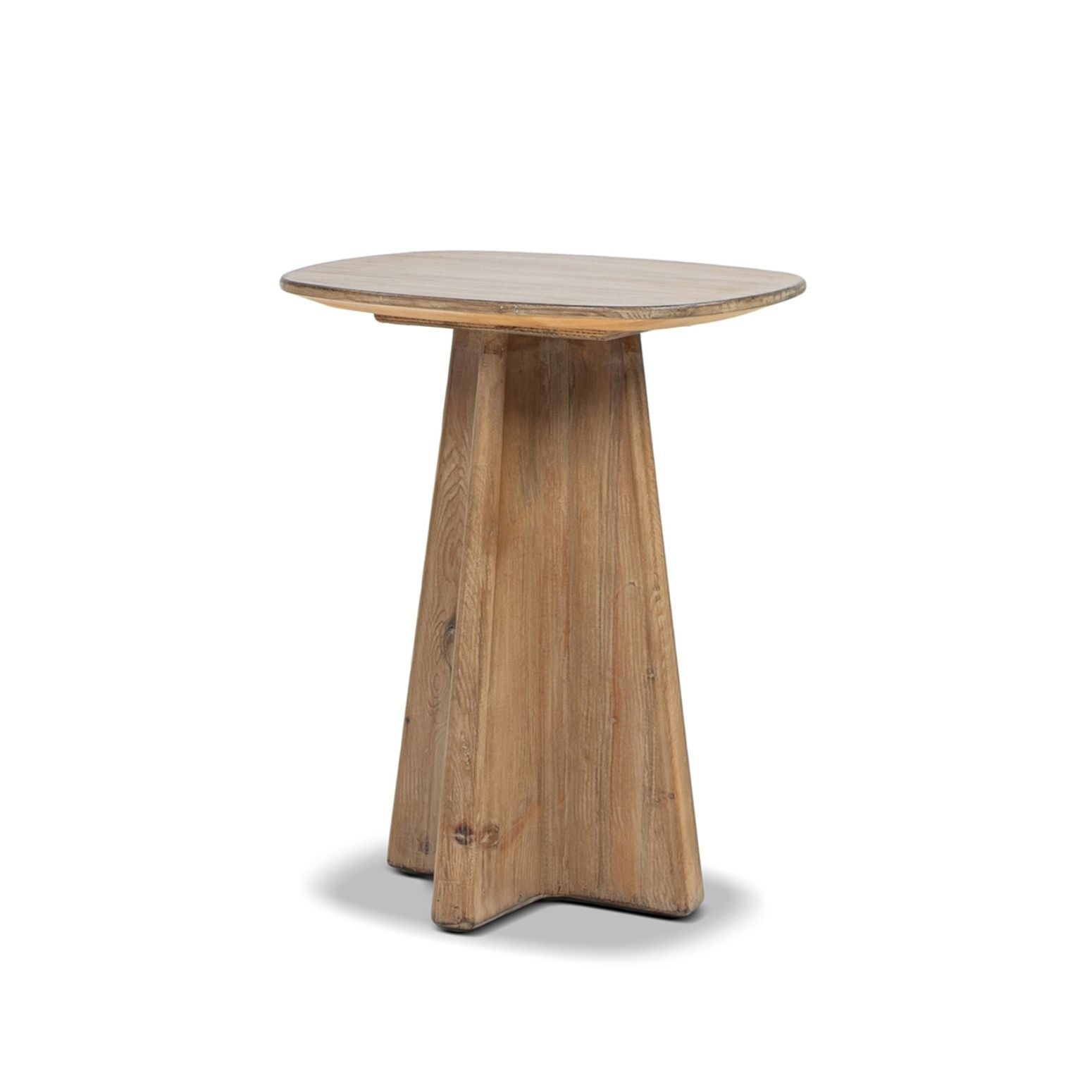 Clarence - Rectangular End Table - Antique Brown by HouseOfZazla