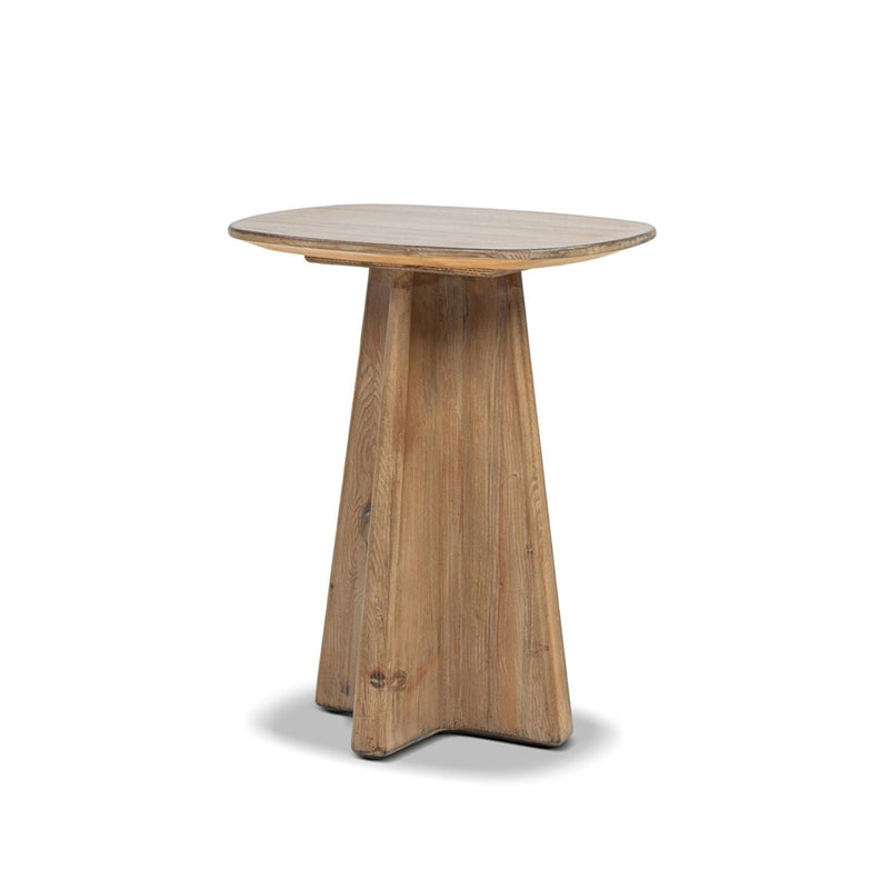 Clarence - Rectangular End Table - Antique Brown by HouseOfZazla
