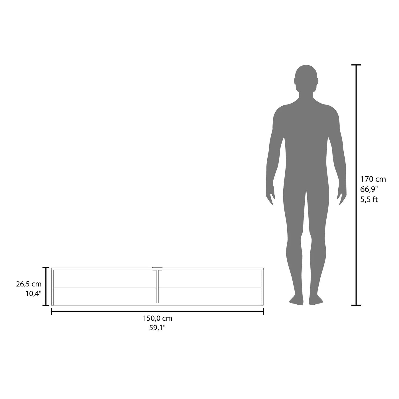 Moore - Floating TV Stand by Unique Piece Furniture