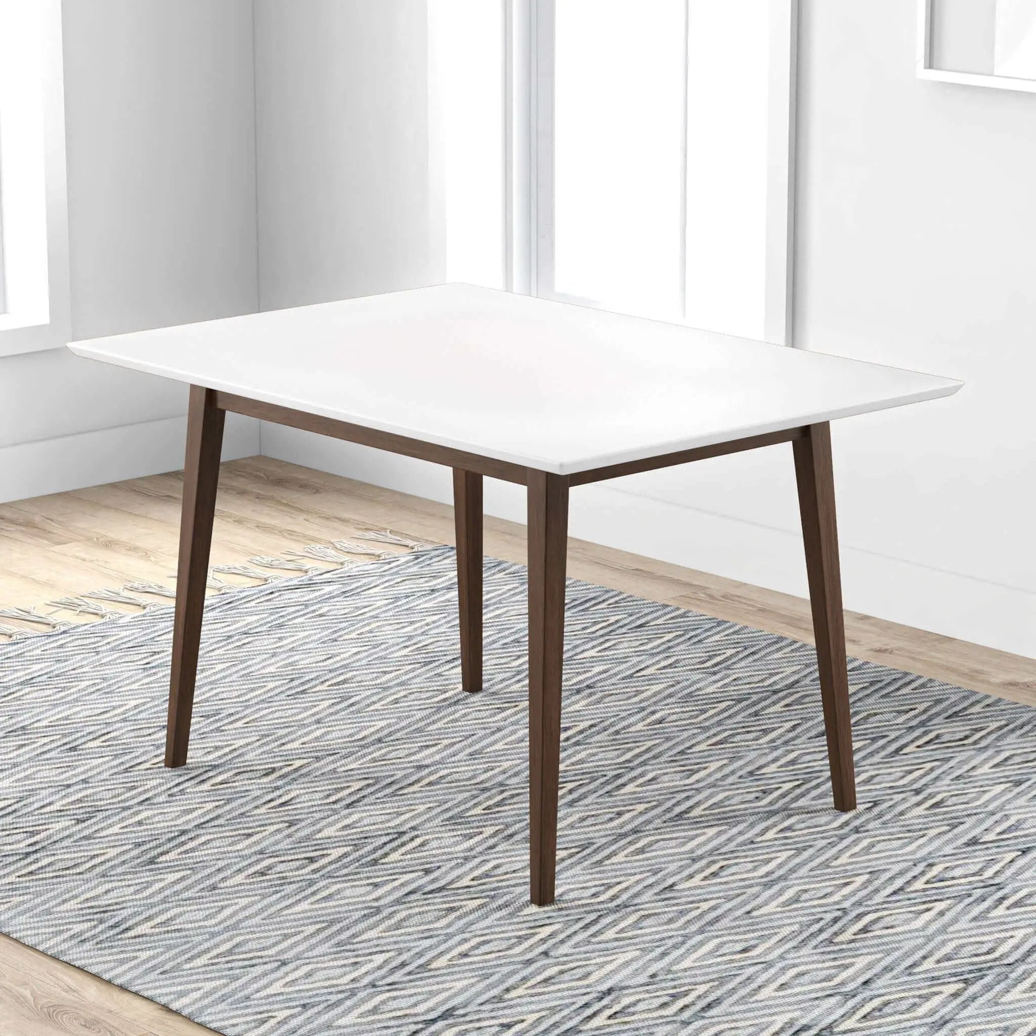 Levi - Modern Style Rectangular Dining Kitchen Table by Unique Piece Furniture