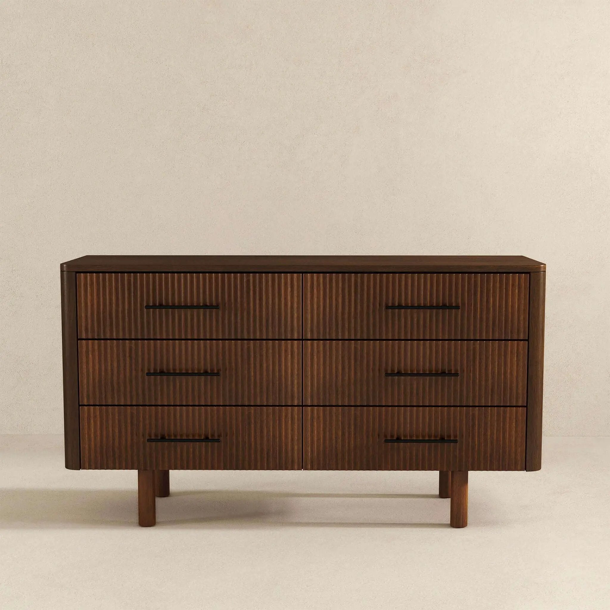 Logan - Dresser With 6 Drawers - Brown by Unique Piece Furniture