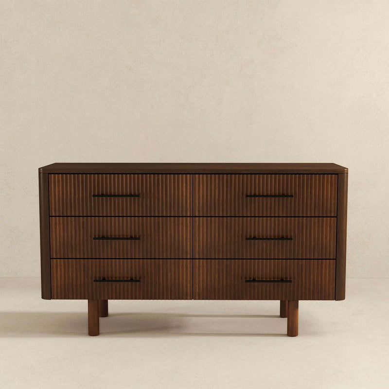 Logan - Dresser With 6 Drawers - Brown by Unique Piece Furniture