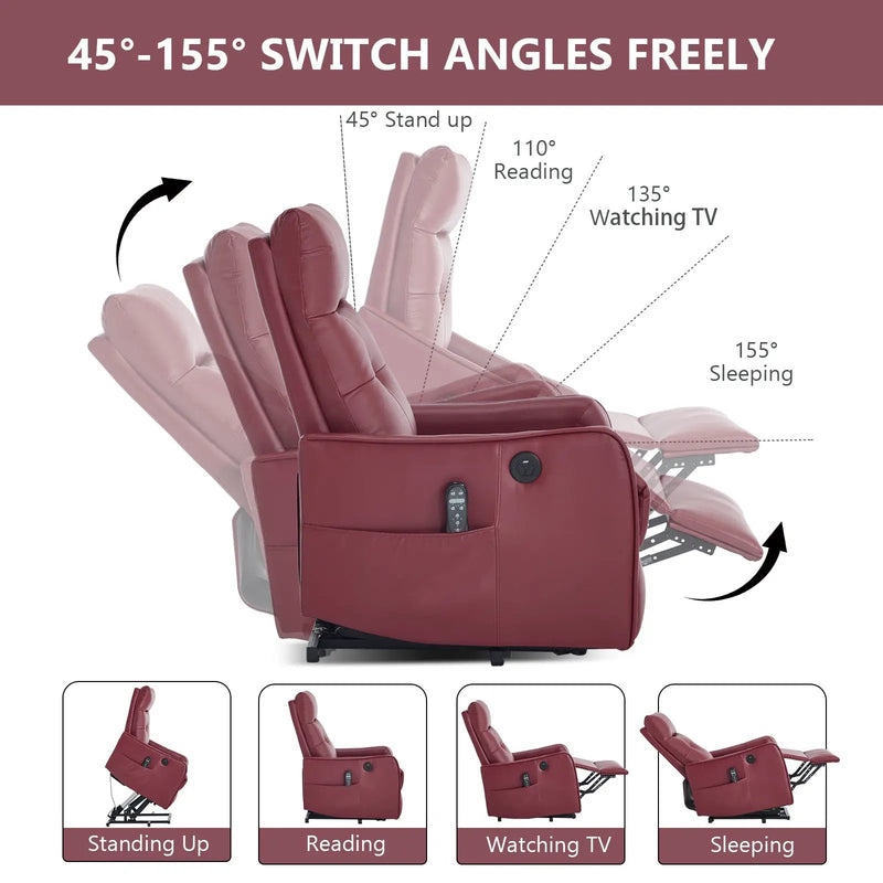 Comfortmax Single Motor Lift Recliner Chair by HouseOfZazla