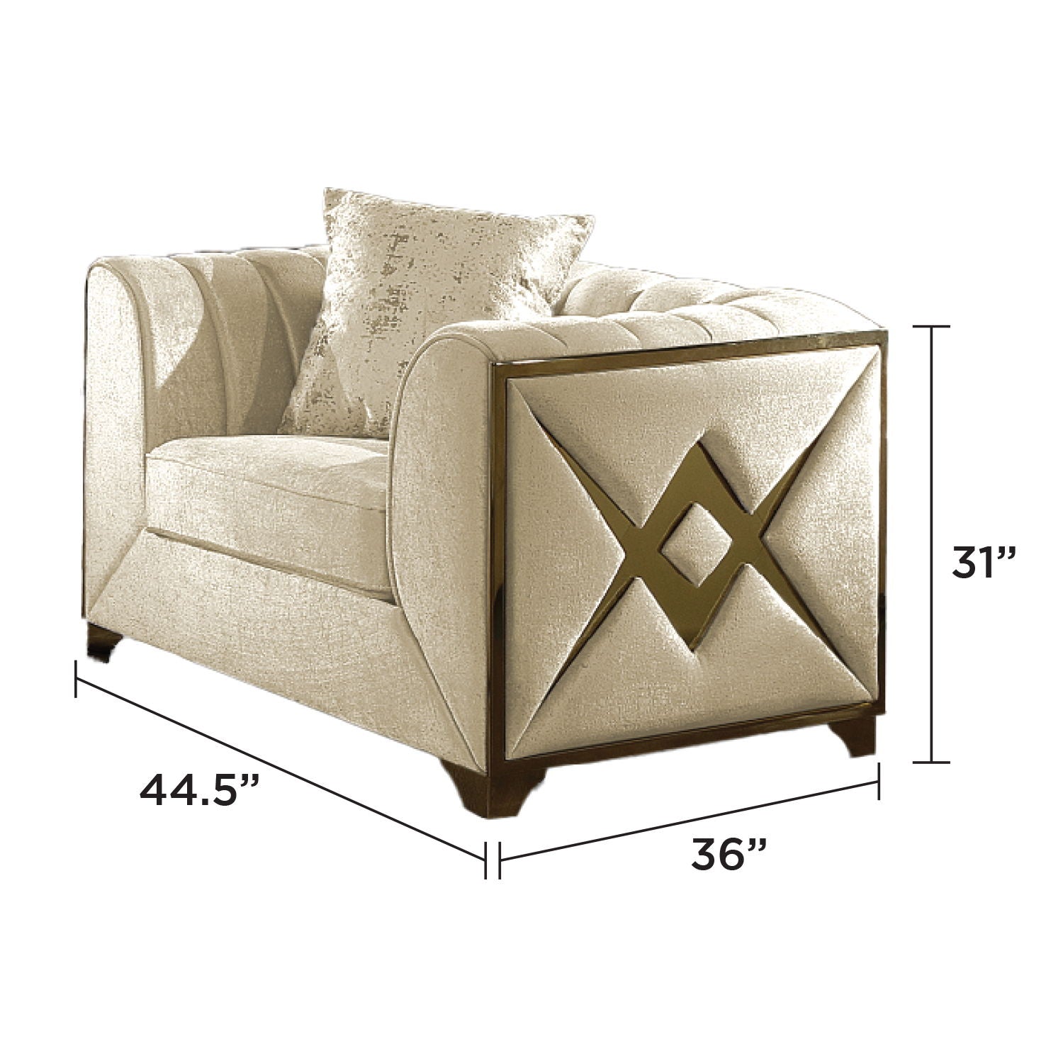 Velencia - Accent Chair by HouseOfZazla