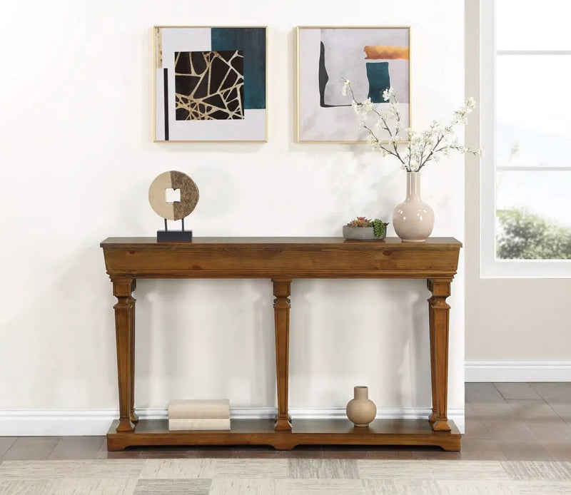 Garrison Wooden Console Table by HouseOfZazla