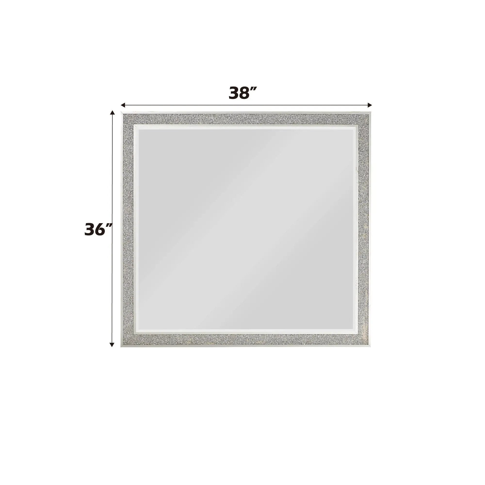 Sliverfluff - Mirror - Mirrored / Champagne by Unique Piece Furniture
