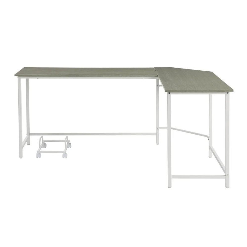Bambina - Computer Desk - Gray & White by Unique Piece Furniture