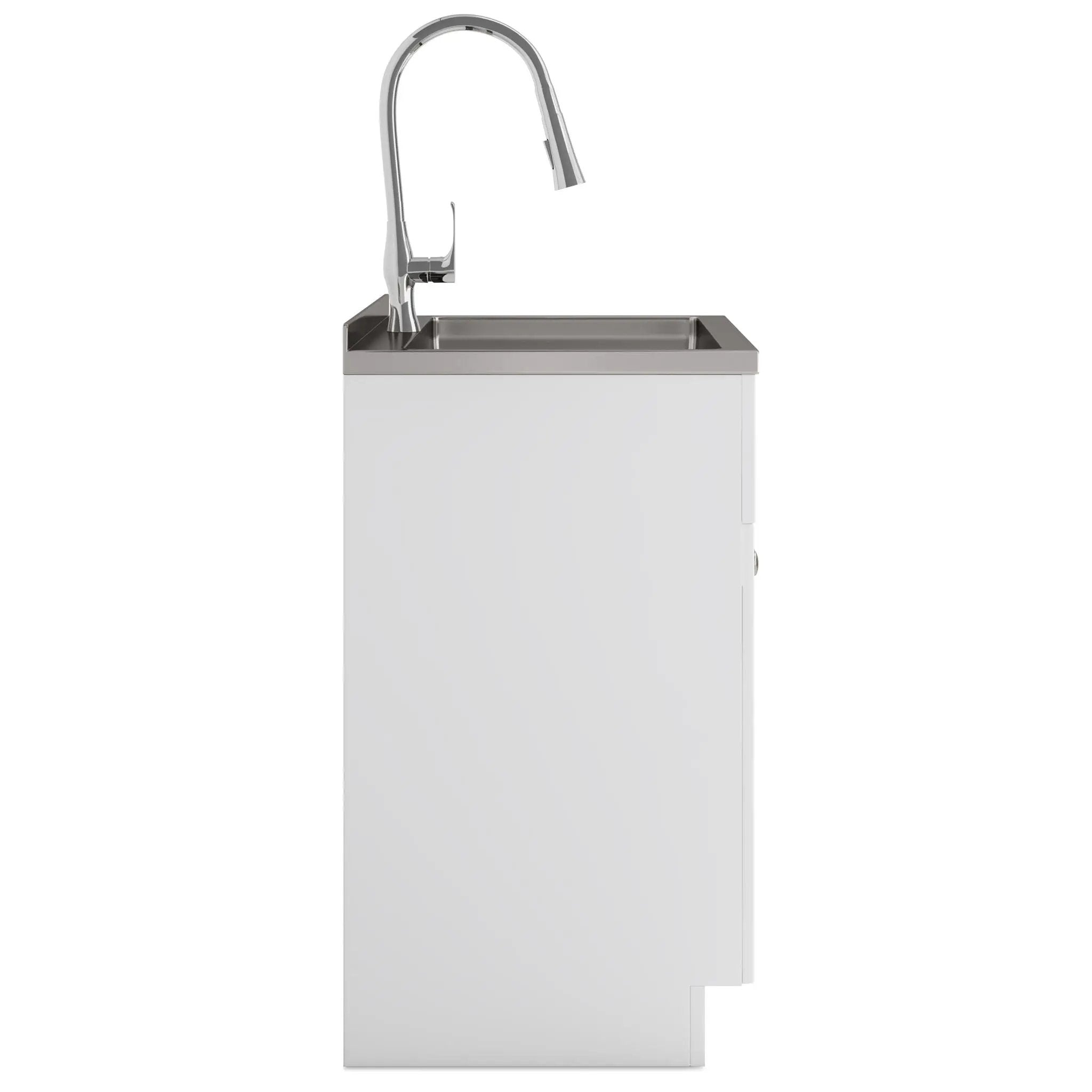 Beckham - Laundry Cabinet & Faucet And Stainless Steel Sink by Unique Piece Furniture