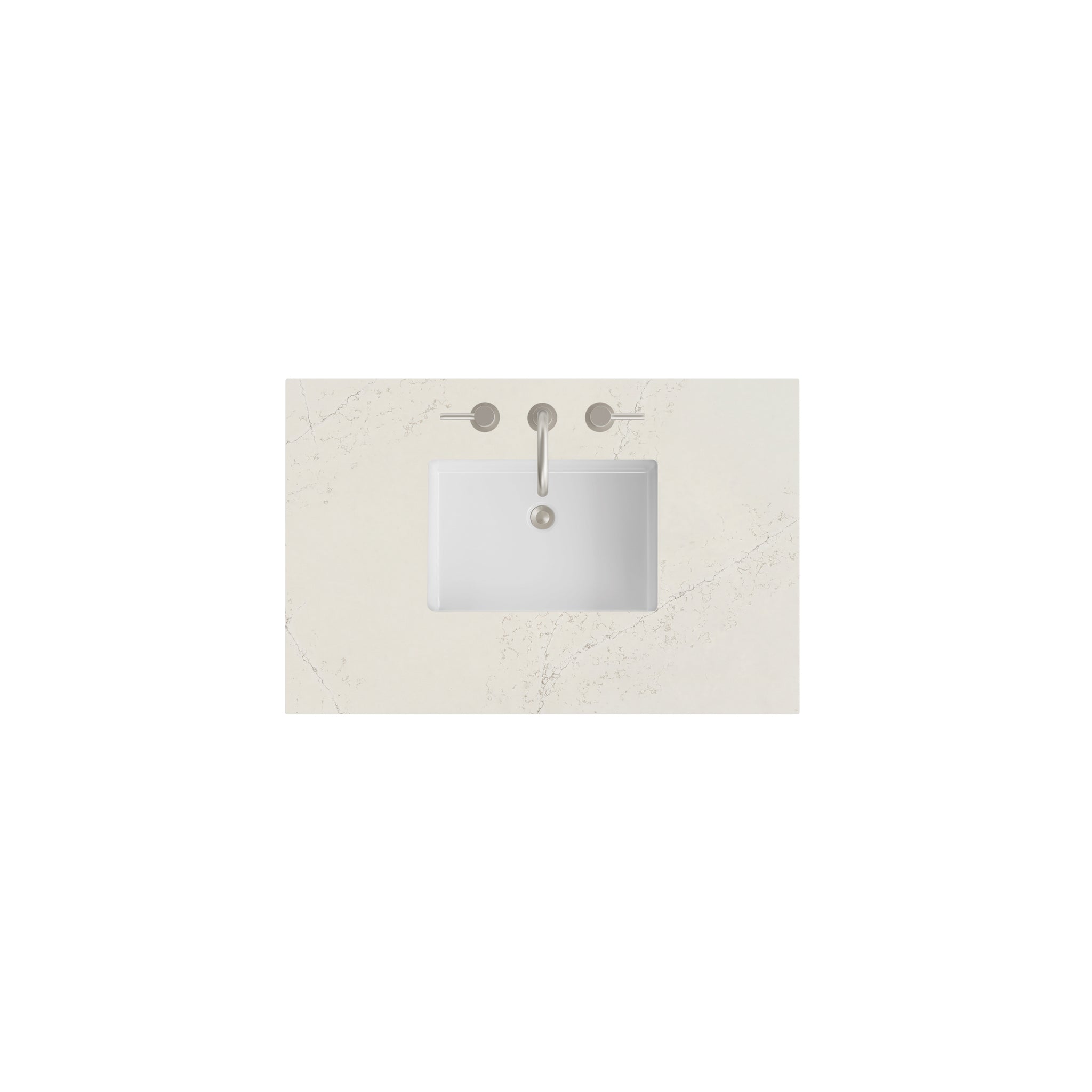 James Martin 36" Single Vanity Top with Siberian countertop