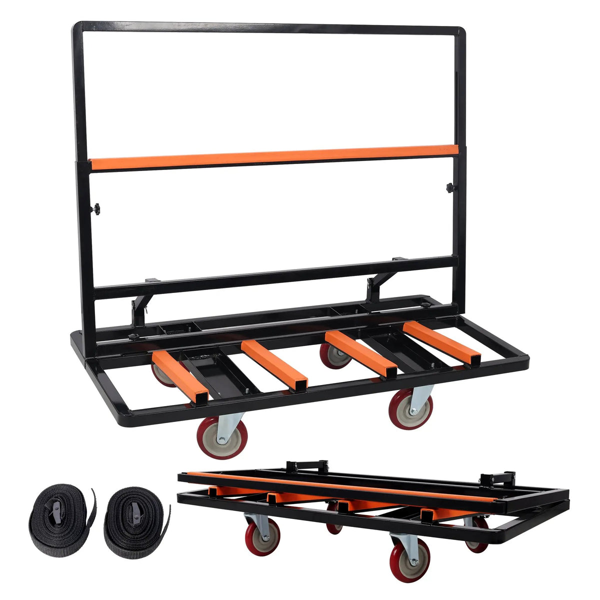 Folding Drywall Cart - 2200 LBS Utility Dolly