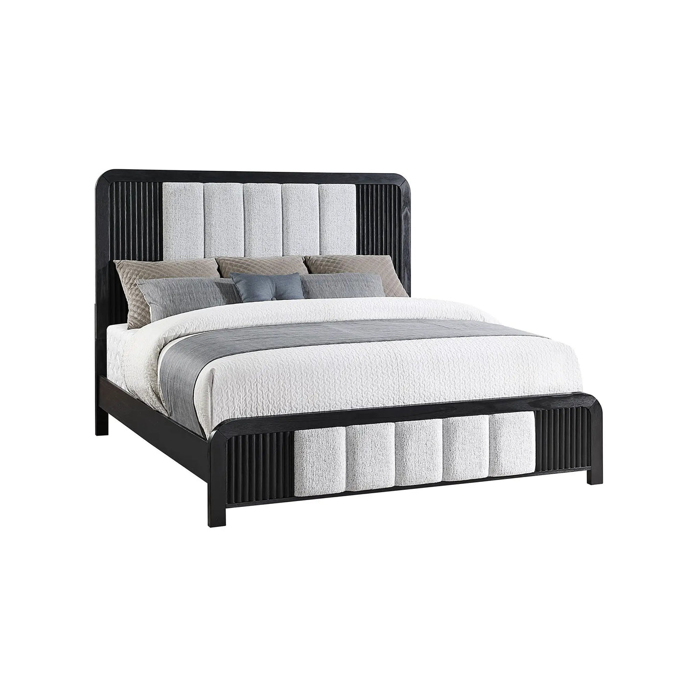 Beverly - Bed With Fluted Detailing by Unique Piece Furniture