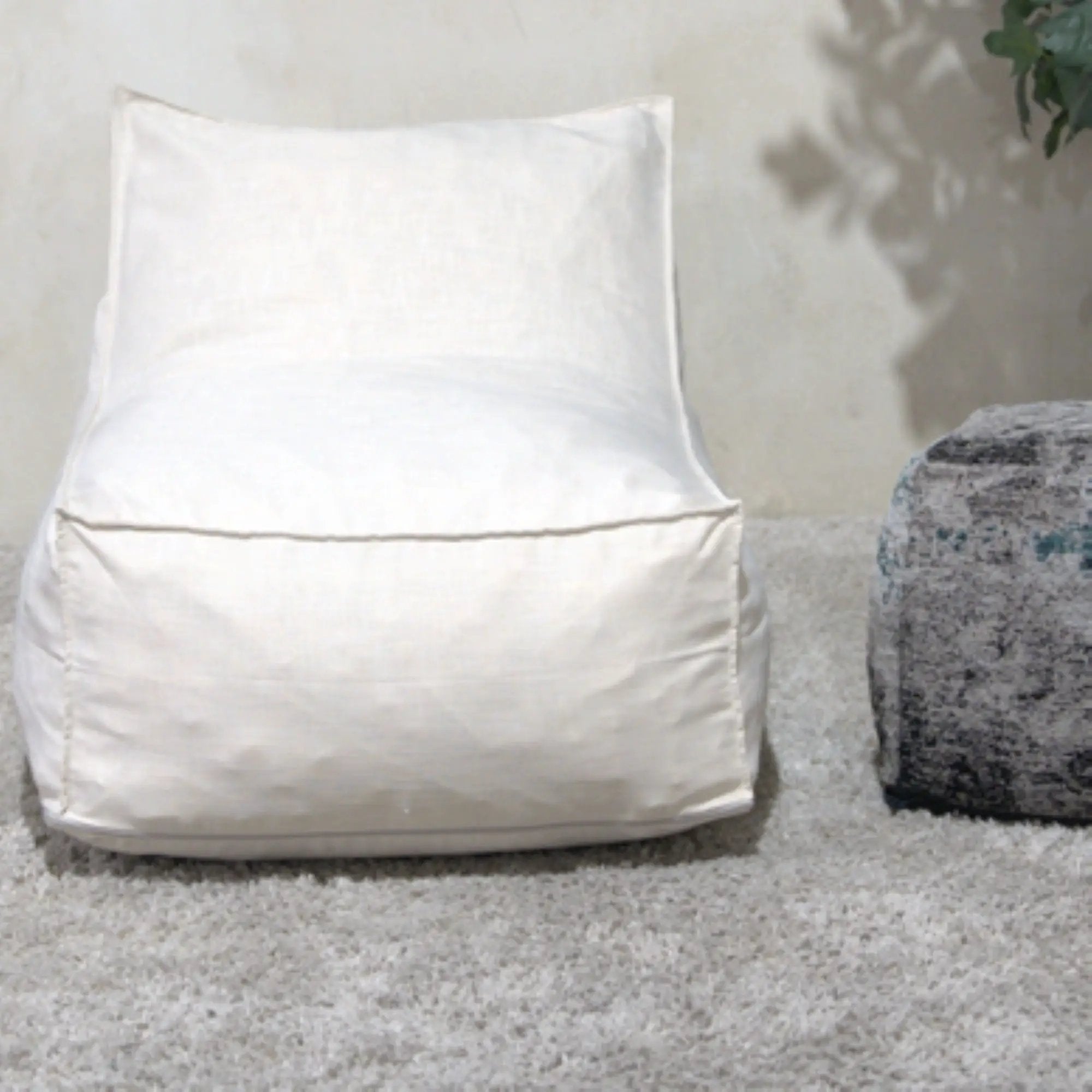 Ettie - Water Resistant Fabric Bean Bag Chair by Unique Piece Furniture
