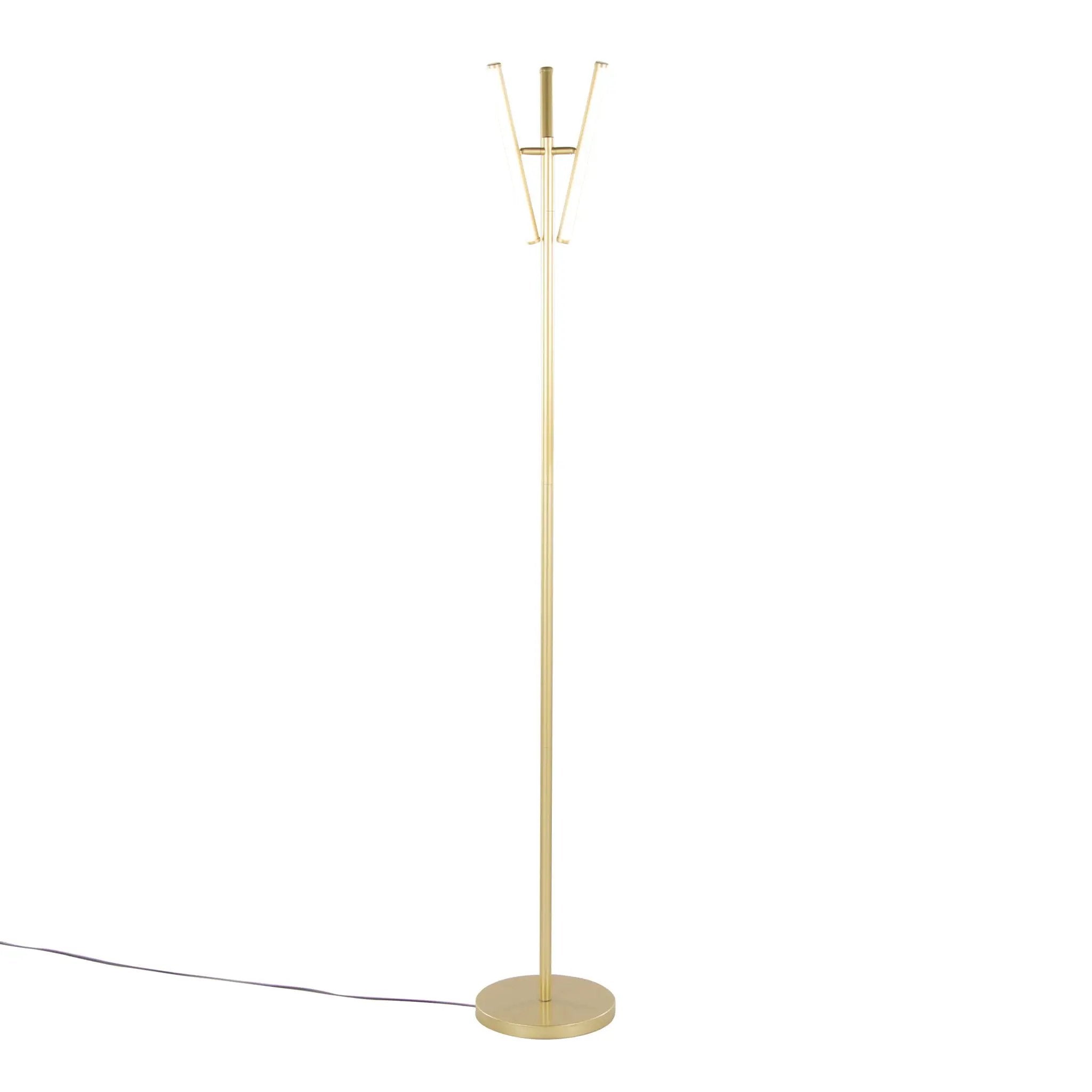 Icicle - Modern Swivel Floor Lamp by HouseOfZazla