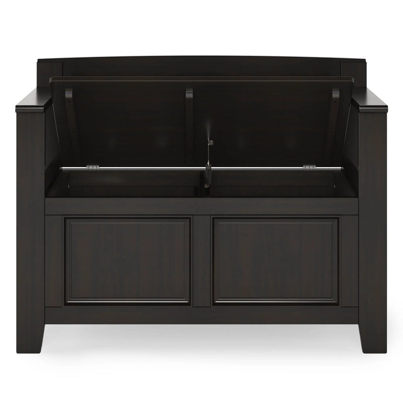 Amherst - Small Transitional Entryway Storage Bench by Unique Piece Furniture