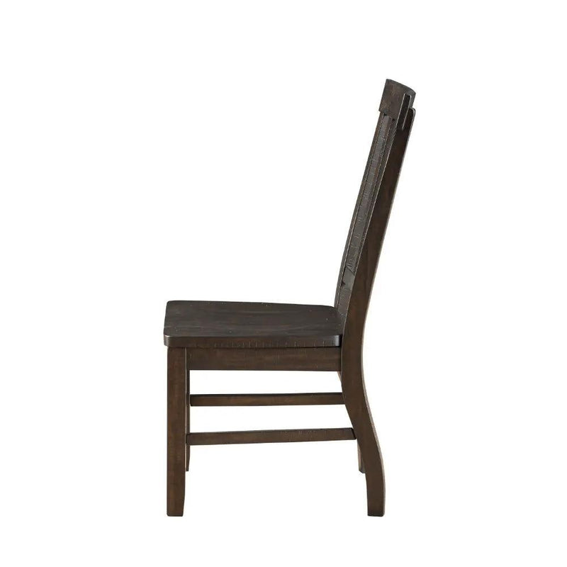 Maisha - Side Chair (Set of 2) - Rustic Walnut by Unique Piece Furniture
