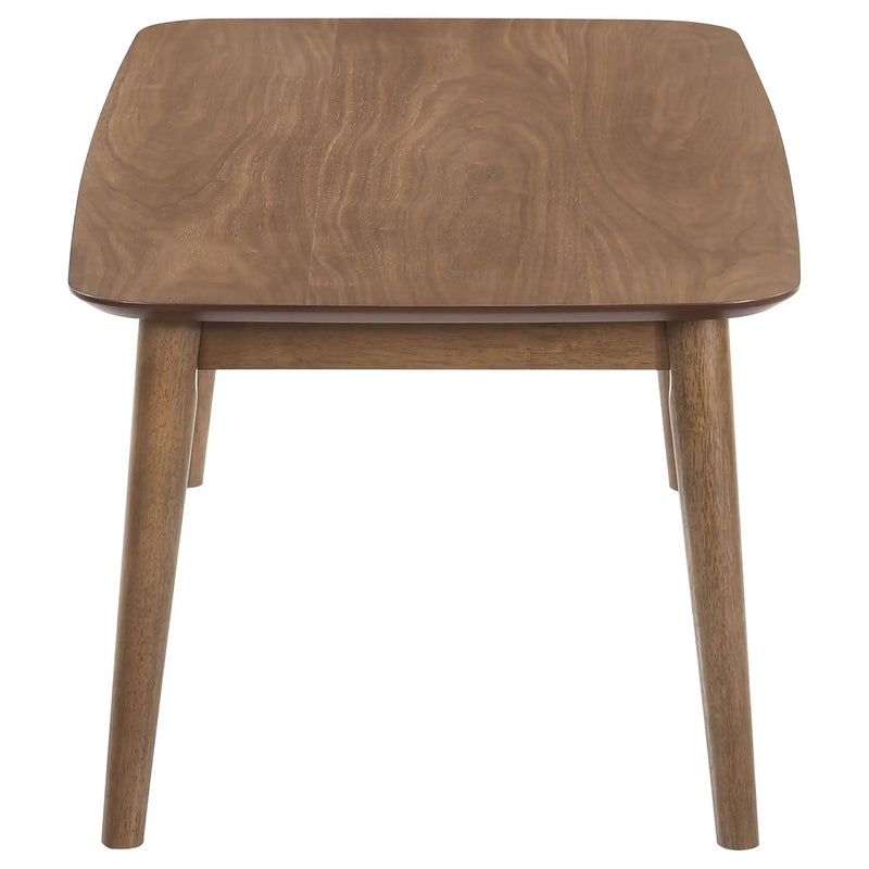Radley 3-piece Rectangular Coffee Table Set Natural Walnut by Unique Piece Furniture