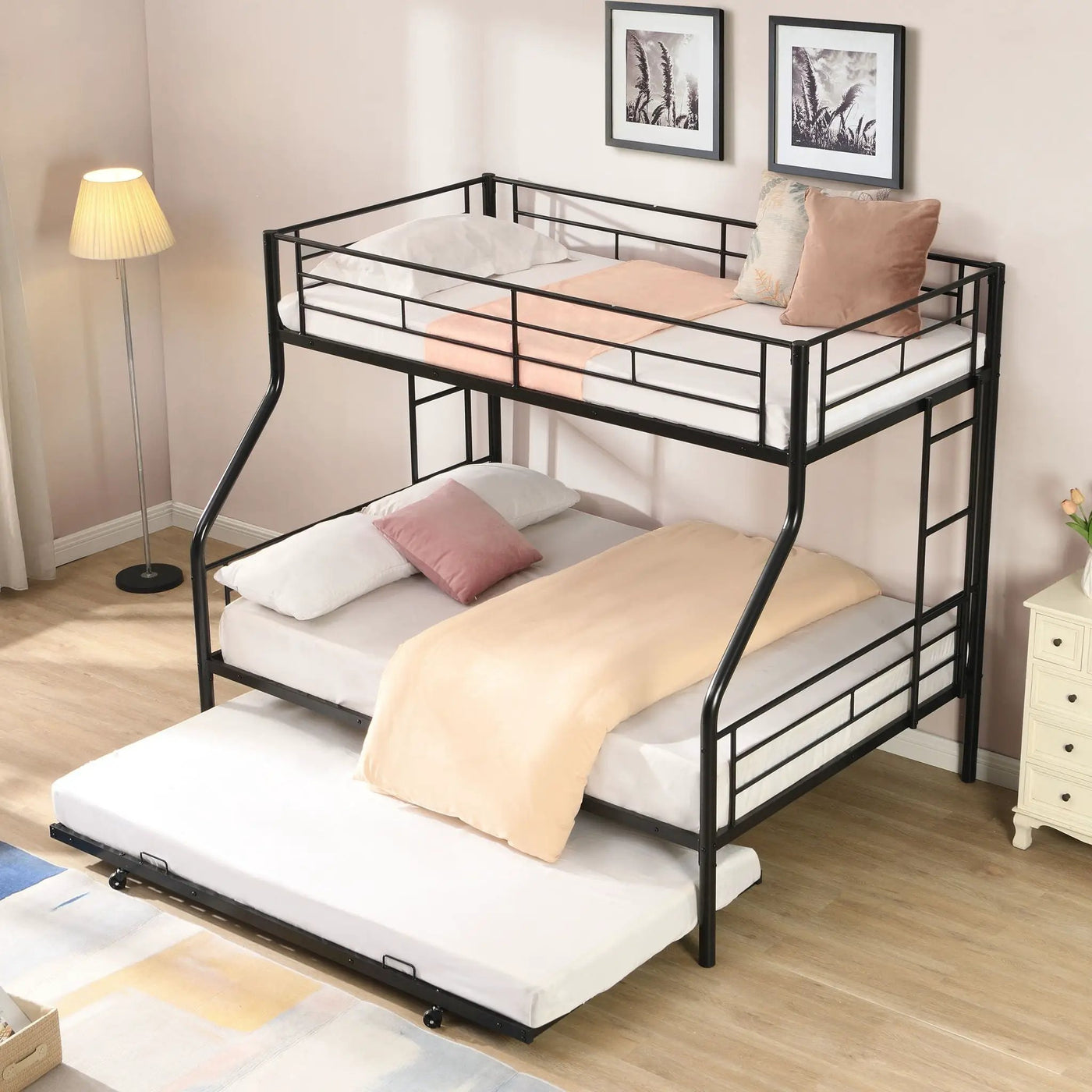 Modern Metal Bunk Bed by HouseOfZazla