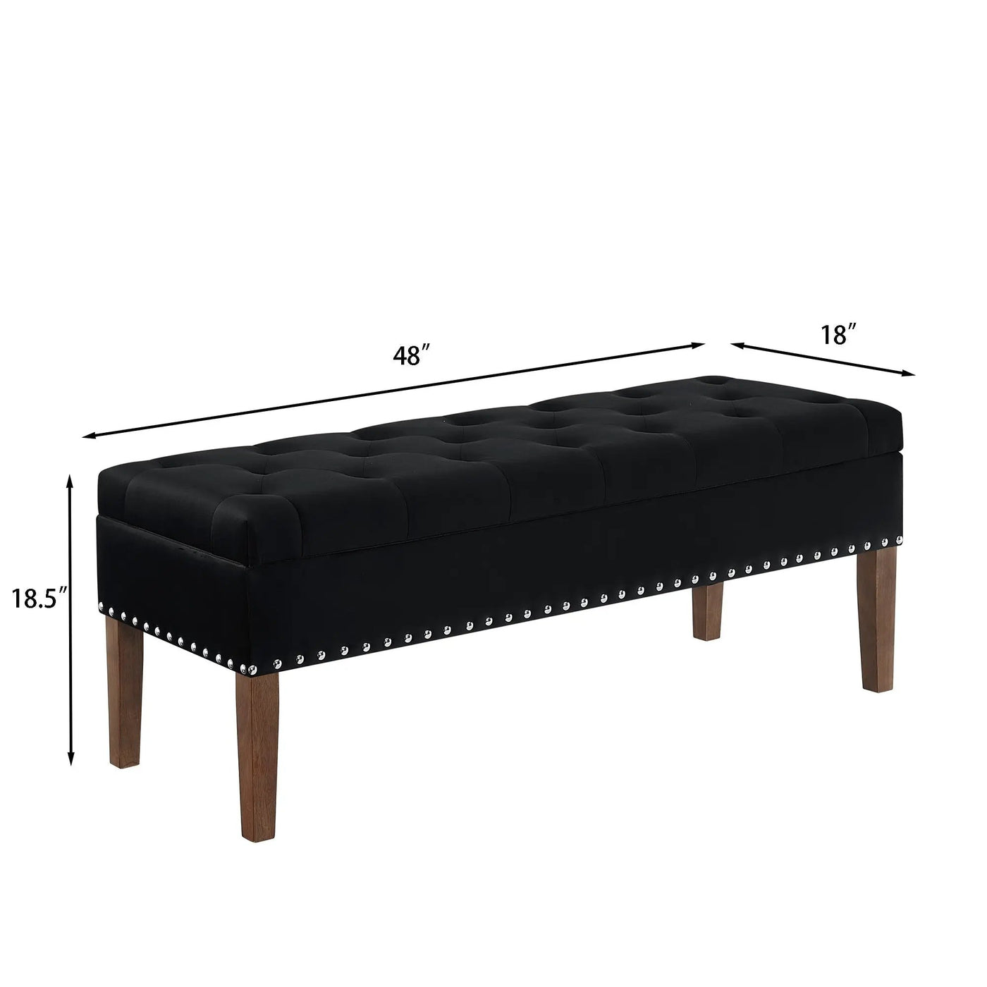 Tufted Bench with Storage by HouseOfZazla