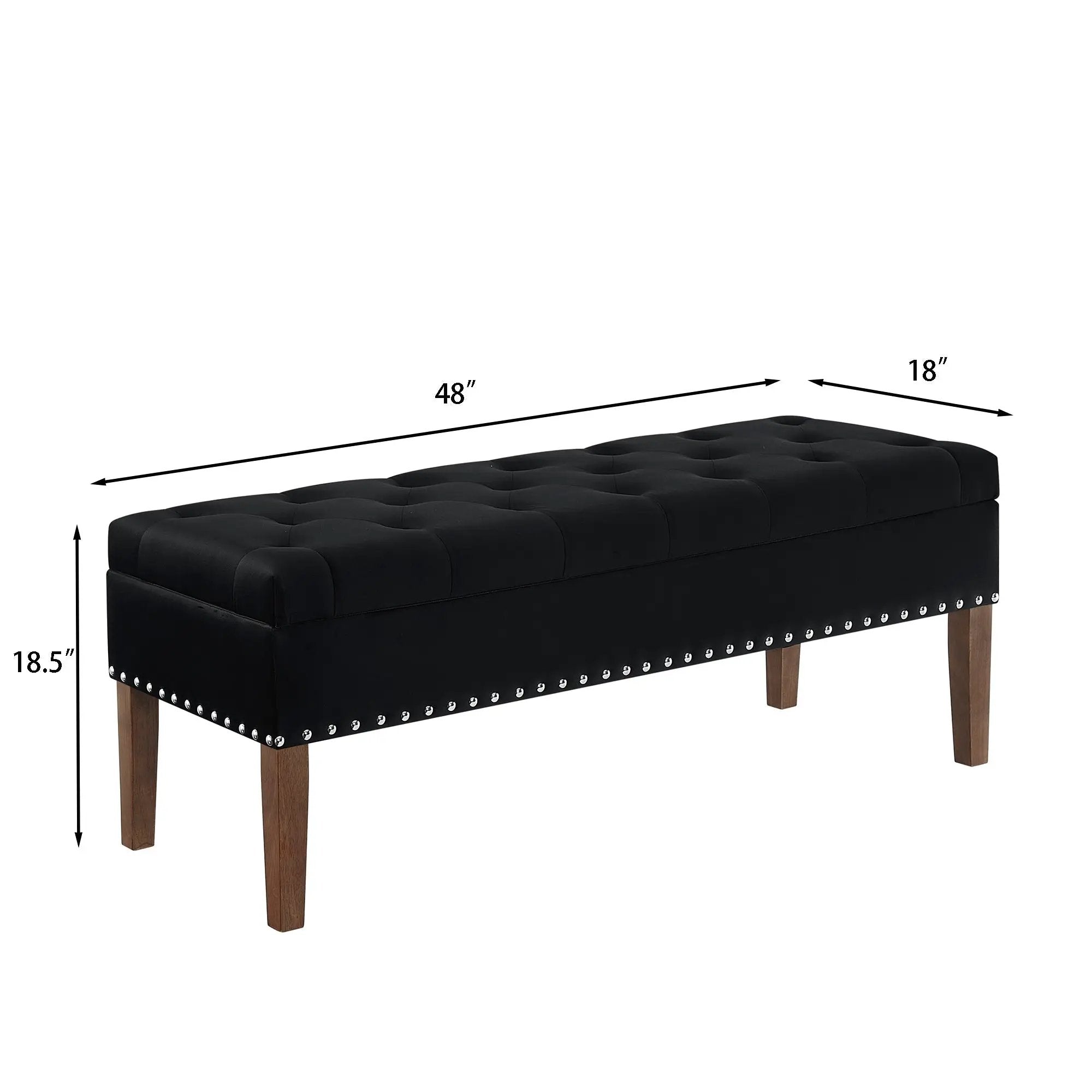 Tufted Bench with Storage by HouseOfZazla