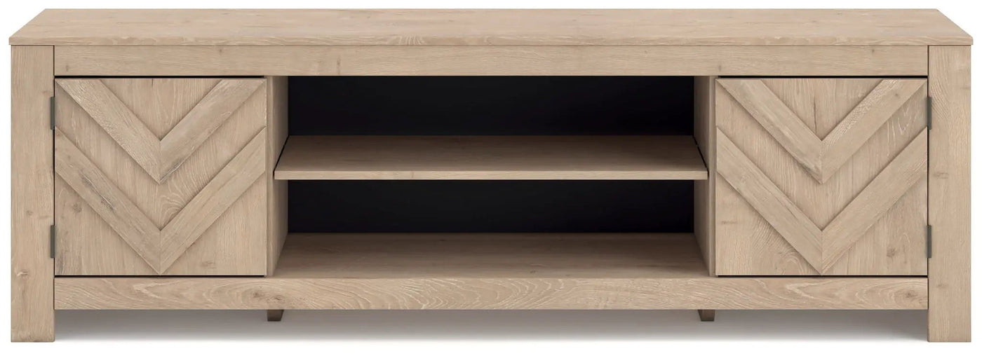 Cayboni - LG TV Stand With Fireplace Option by Unique Piece Furniture
