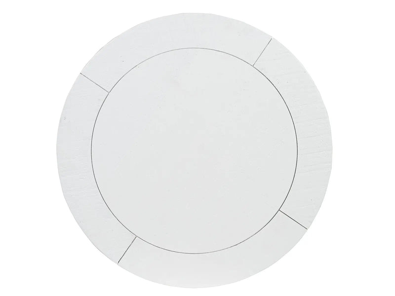 Heron Cove - Round Accent End Table - Chalk White by Unique Piece Furniture