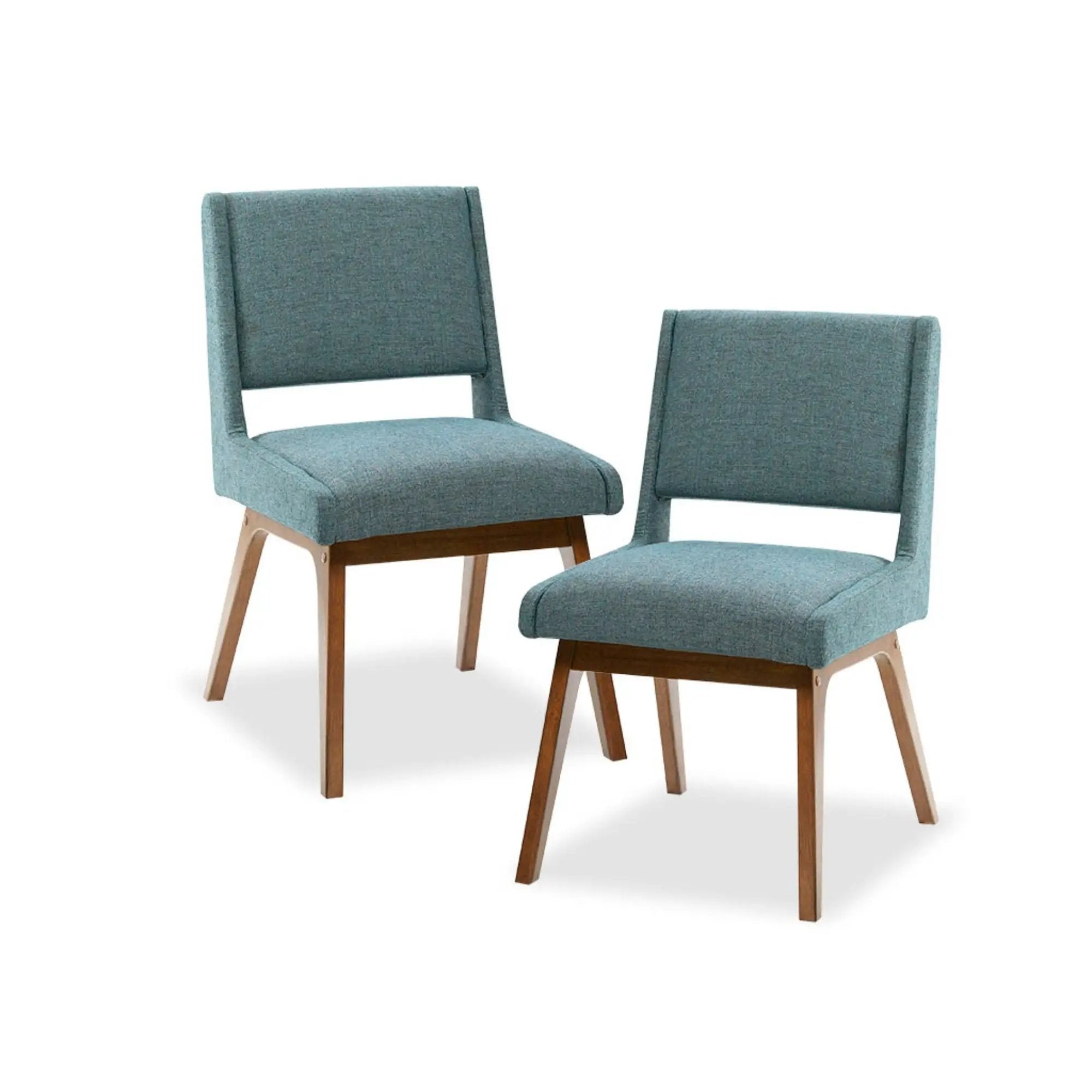 Dining Chair With Upholstered Seat And Back (Set of 2) - Blue by Unique Piece Furniture