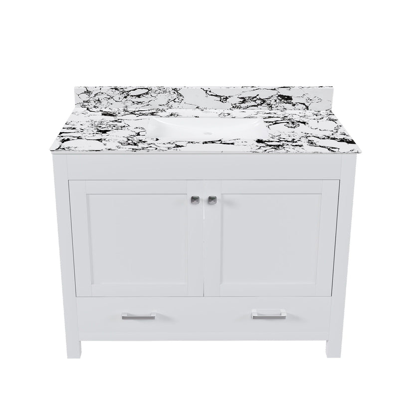Bathroom Vanity & Storage - White by HouseOfZazla