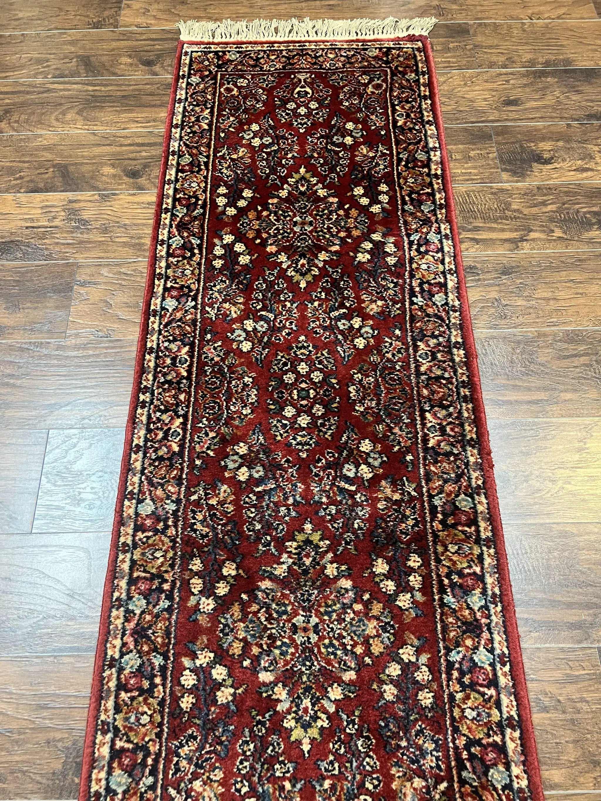 Antique Karastan Runner Rug 2x12, Karastan Sarouk #785, Original Collection, 700 Series, 2 x 12 Runner for Hallway, Wool Karastan Rug, Rare by Jewel Rugs