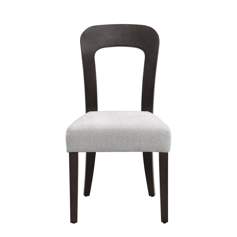 Dining Chairs Set of 2, Upholstered Kitchen Side Chairs by HouseOfZazla
