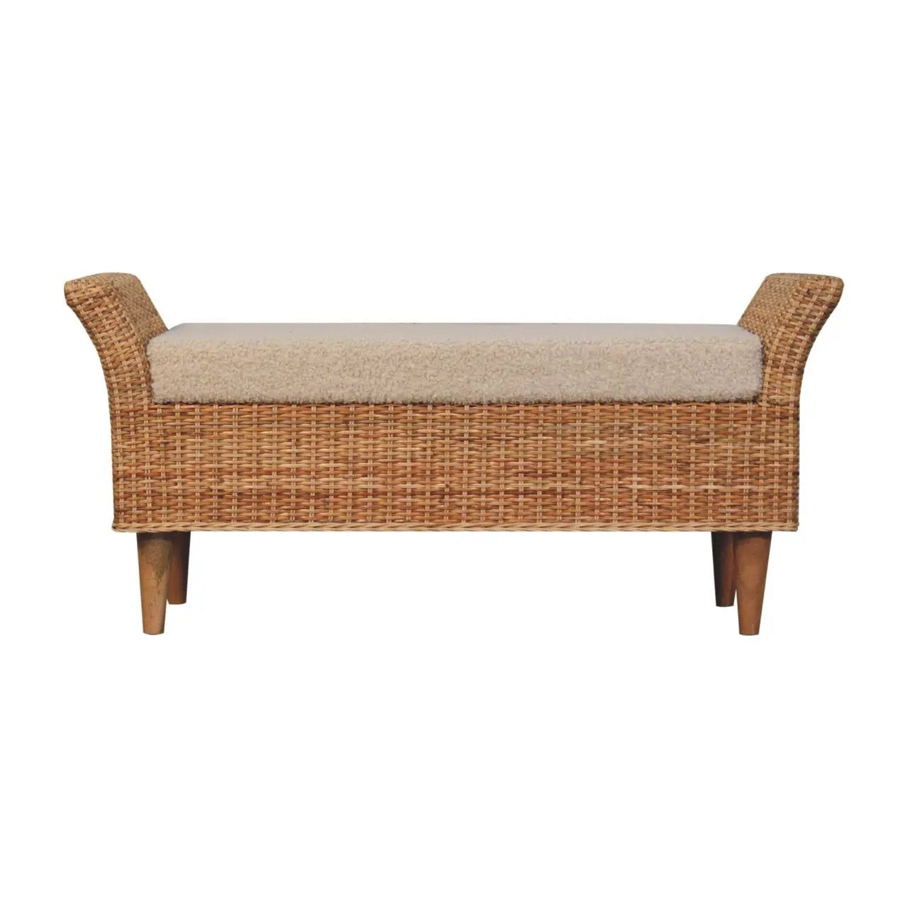 Riviera - Woven Bench - Oak by HouseOfZazla