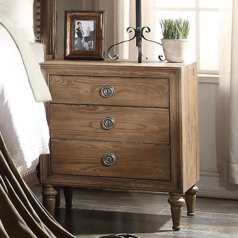 Inverness - 28" Nightstand - Reclaimed Oak by Unique Piece Furniture