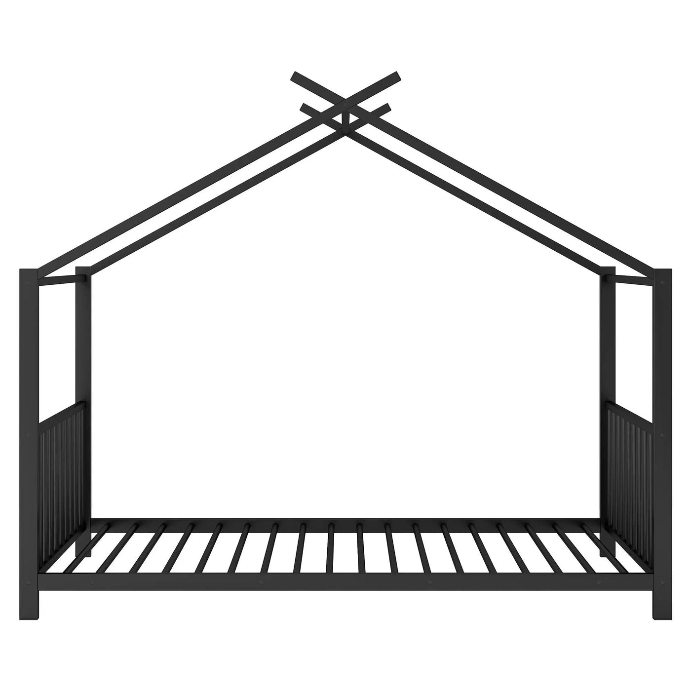Metal House Platform Bed With Modern Design And Durable Frame by Unique Piece Furniture