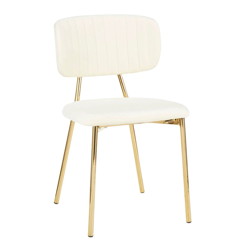 Bouton - Contemporary / Glam Chair (Set of 2) by Unique Piece Furniture