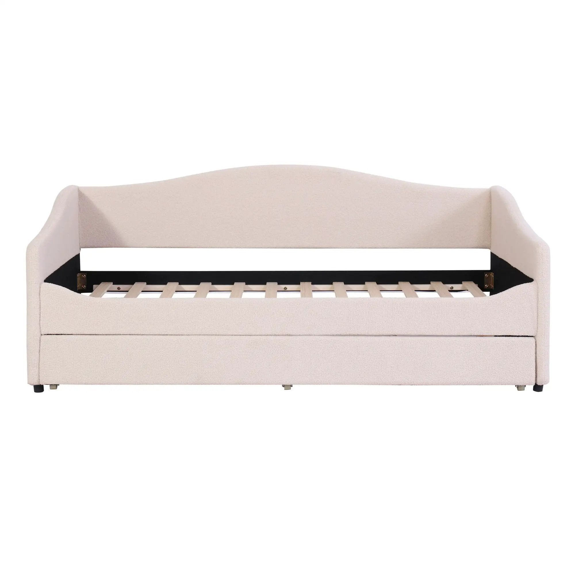 Design Upholstered Daybed With Light And Trundle by Unique Piece Furniture
