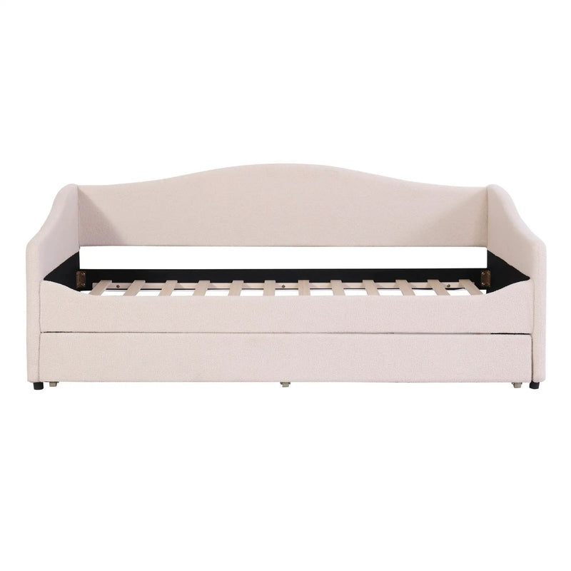 Design Upholstered Daybed With Light and Trundle by HouseOfZazla