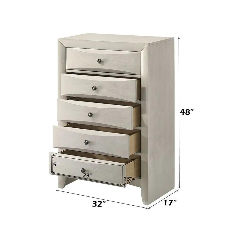Ramondi - Chest - Antique White by Unique Piece Furniture