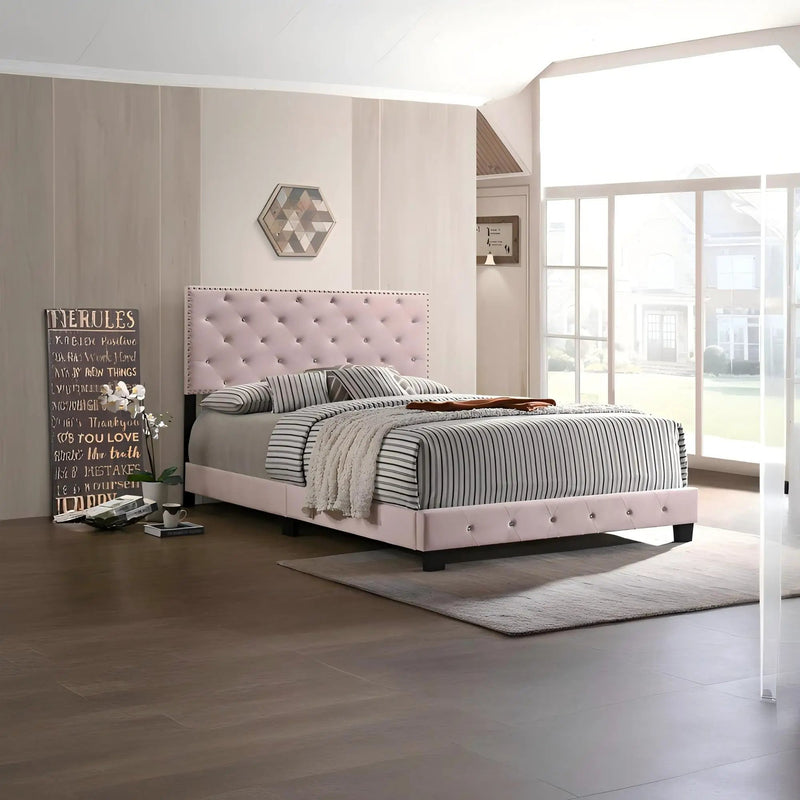 Luxurious Upholstered Bed by HouseOfZazla