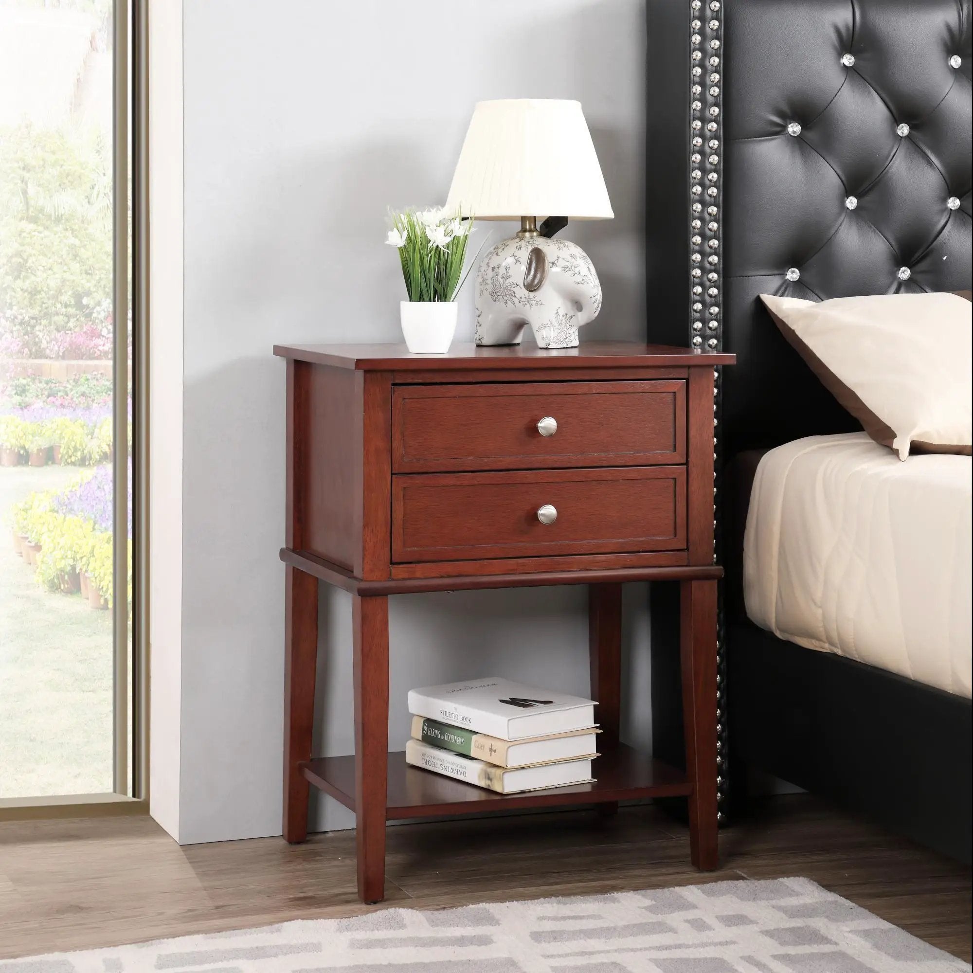 Vibrant Contemporary Nightstand by HouseOfZazla