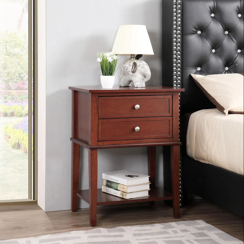Vibrant Contemporary Nightstand by HouseOfZazla