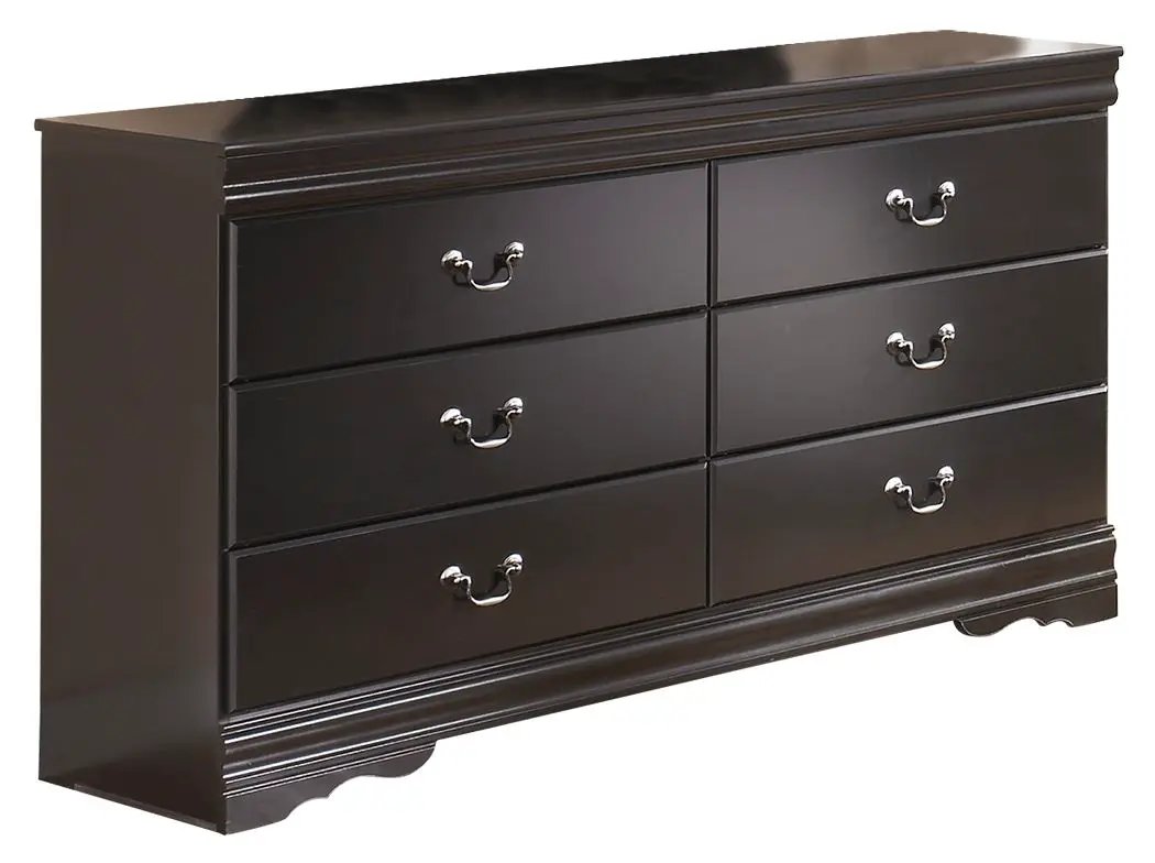 Huey Vineyard - Six Drawer Dresser - Black by Unique Piece Furniture